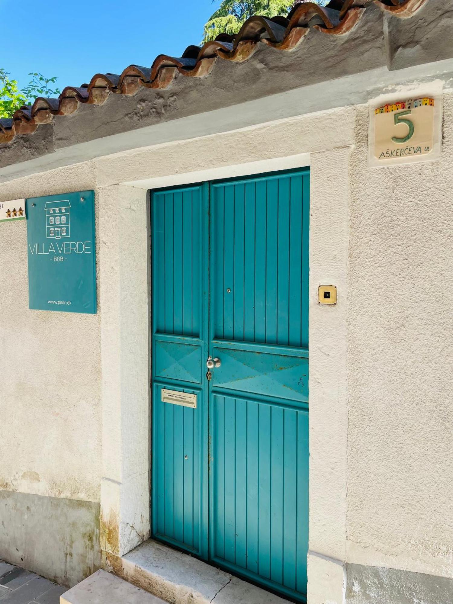Villa Verde Piran, Authentic Mediterranean Stay Экстерьер фото